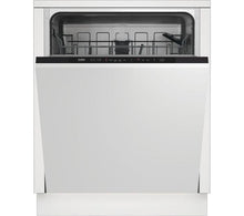 Load image into Gallery viewer, Beko DIN15X20 Fully Integrated Standard Dishwasher - Black Control Panel with Fixed Door Fixing Kit
