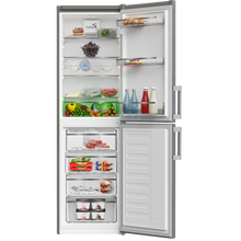 Load image into Gallery viewer, Blomberg KGM4574VPS VitaminCare+ 54cm 50/50 Frost Free Fridge Freezer - Stainless Steel Effect
