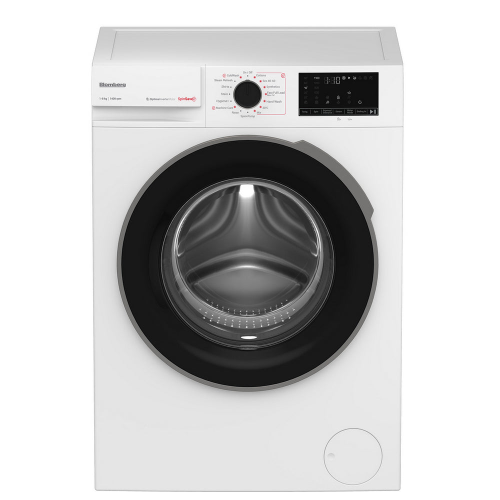 Blomberg LWA18461W 8kg 1400 SpinSave Washing Machine - White A Rated