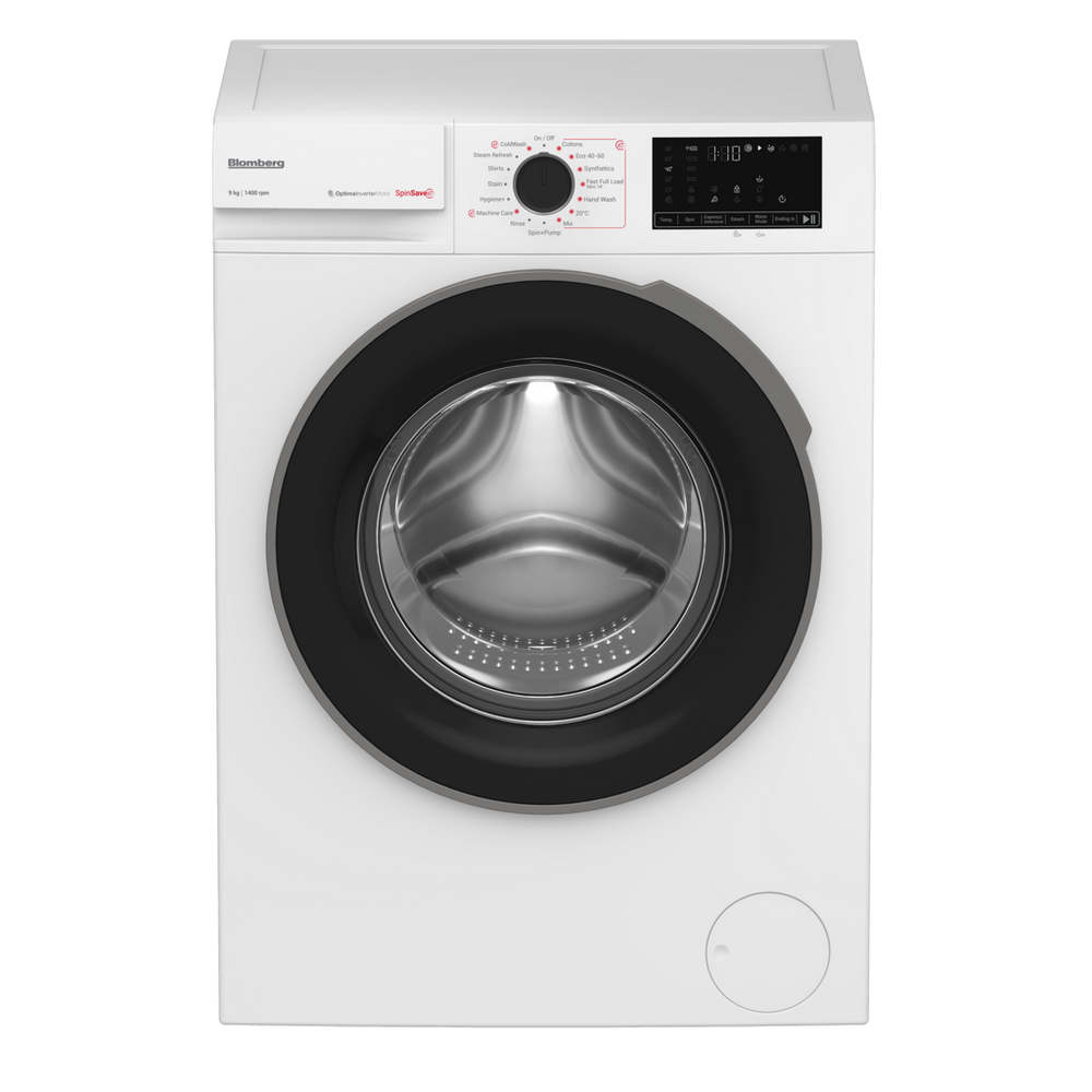 Blomberg LWA29461W 9kg 1400 Spin SpinSave Washing Machine - White A Rated