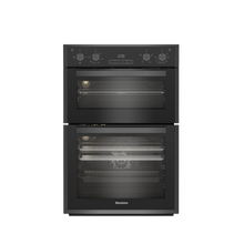 Load image into Gallery viewer, Blomberg RODN9202DX 59.4cm Built In Electric Double Oven - Dark Steel A Rated
