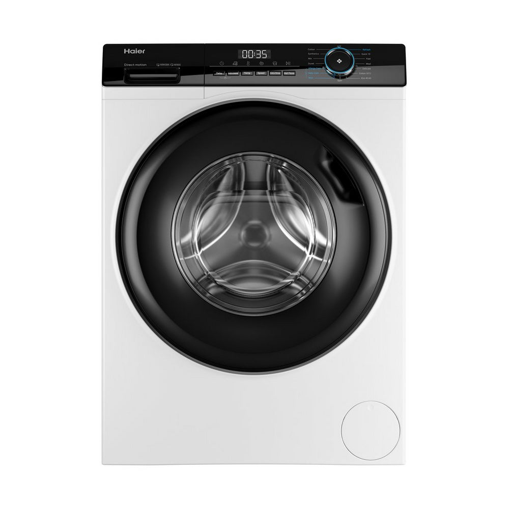 Haier HW80-B16939 8kg 1600 Spin Washing Machine - White A Rated