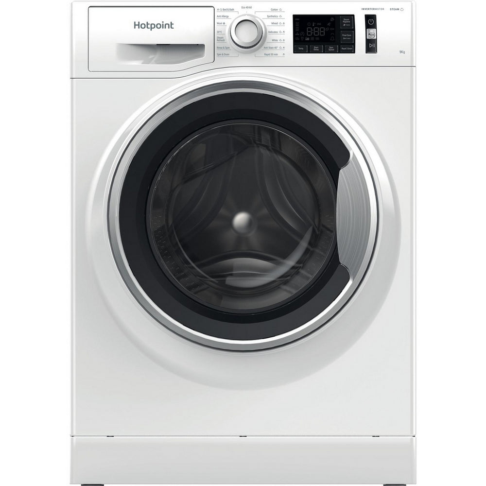 Hotpoint NM11948WSAUK 9kg 1400 Spin Washing Machine - White A Rated