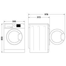 Load image into Gallery viewer, Hotpoint NSWE7469WSUK 7kg 1400 Spin Washing Machine - White A Rated
